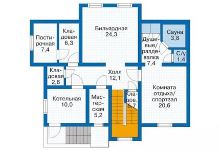 Дом из клееного бруса Стэмфорд – строительство под ключ по выгодной цене в  | Кадрин