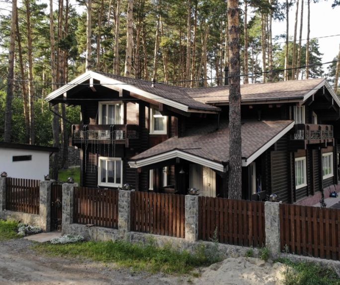 Дом из клееного бруса Чистоозерный район