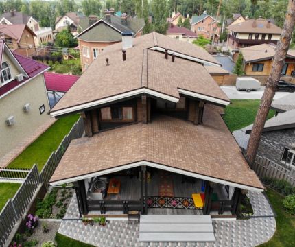 Дом из клееного бруса Новосибирская область – строительство под ключ по выгодной цене в  | Кадрин