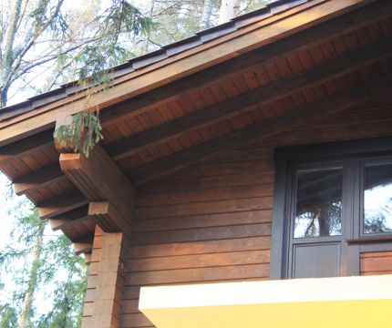 Дом из клееного бруса Дмитровский район – строительство под ключ по выгодной цене в  | Кадрин