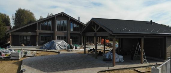 Дом с бассейном в Московской области