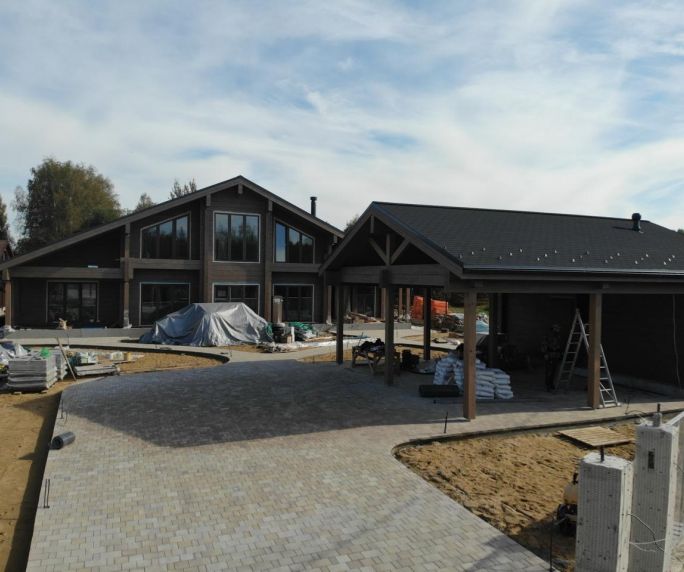 Дом с бассейном в Московской области