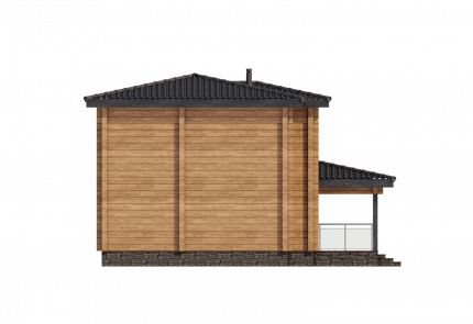 Дом из клееного бруса Прага, 6