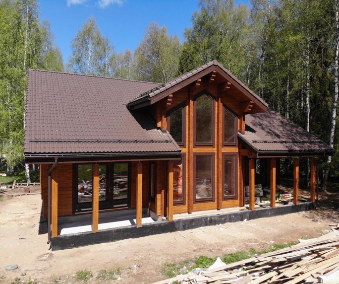 Дом из клееного бруса Звенигородский район