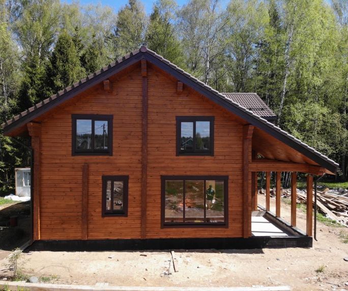 Дом из клееного бруса Звенигородский район
