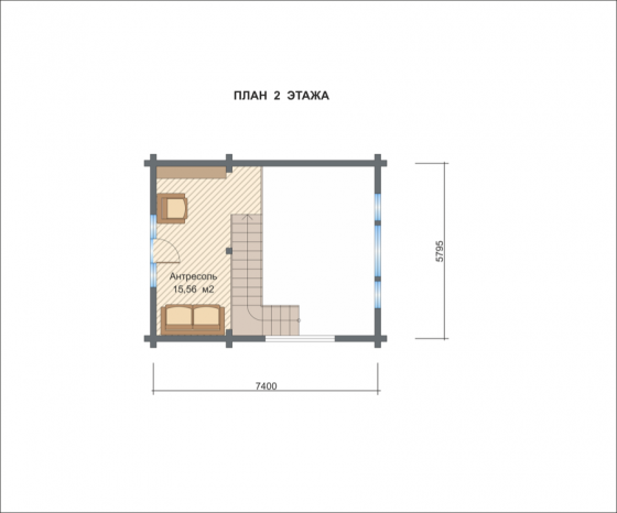 Базовые планировки Баня из клееного бруса Раума-3 2
